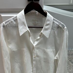 Lilly Pulitzer White Button Down Shirt